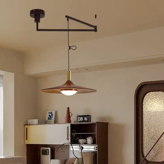 Dining Room Chandelier Simple Walnut Creative Chandelier - Tampa Home & Garden Store