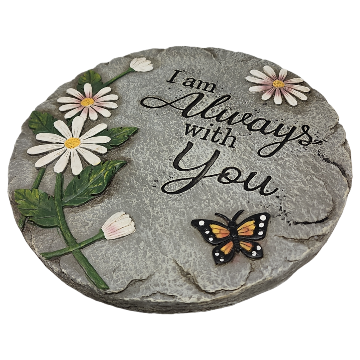 Cement Garden Butterfly Stepping Stone -