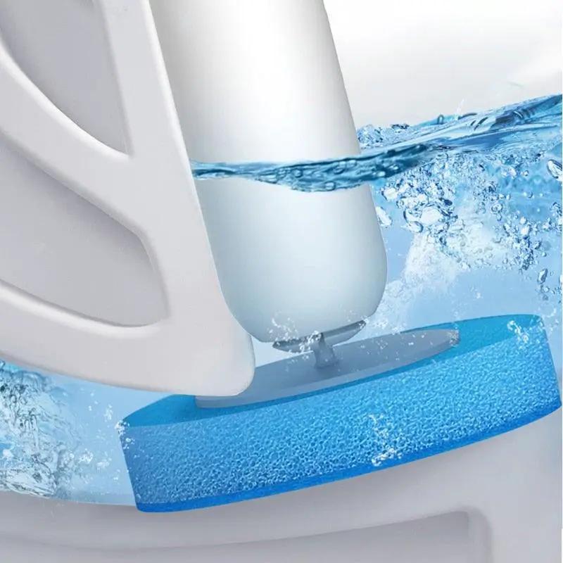 Disposable Toilet Brush With Cleaning Liquid Kit