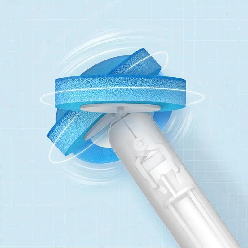 Disposable Toilet Brush With Cleaning Liquid Kit