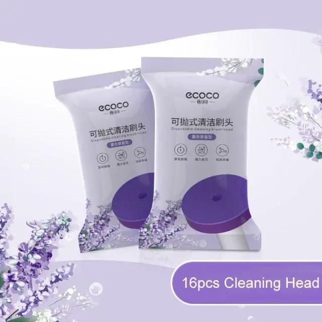 Disposable Toilet Brush With Cleaning Liquid Kit