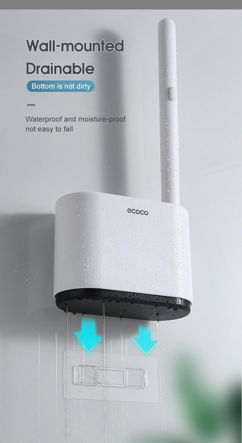 Disposable Toilet Brush With Cleaning Liquid Kit