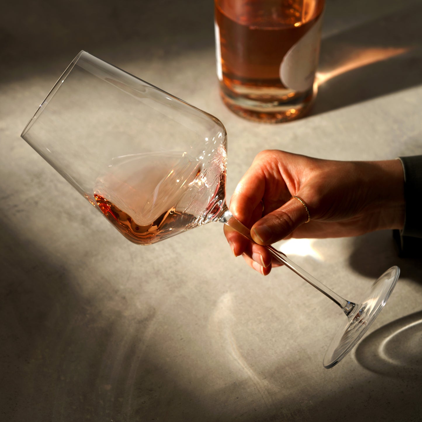Set Of Liminal Everyday Crystal Wine Glasses