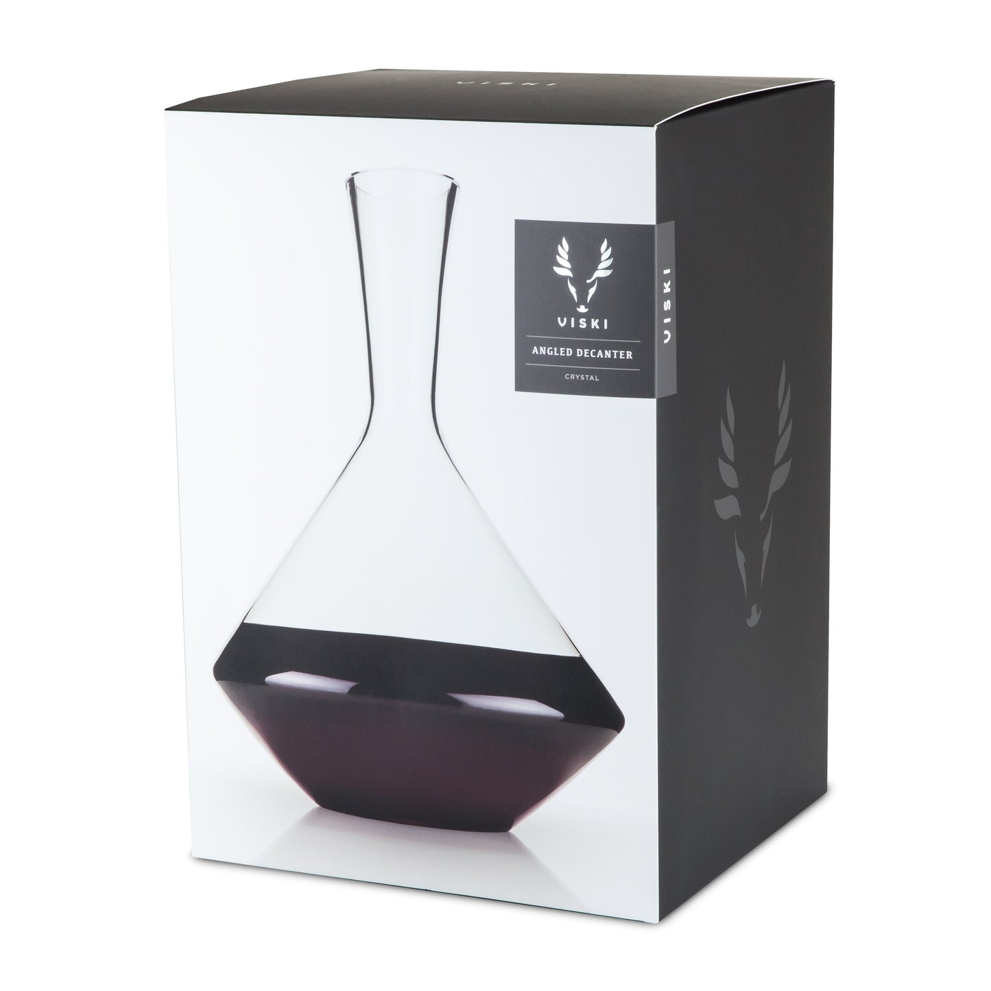 Raye Angled Crystal and Premium Wine Decanter