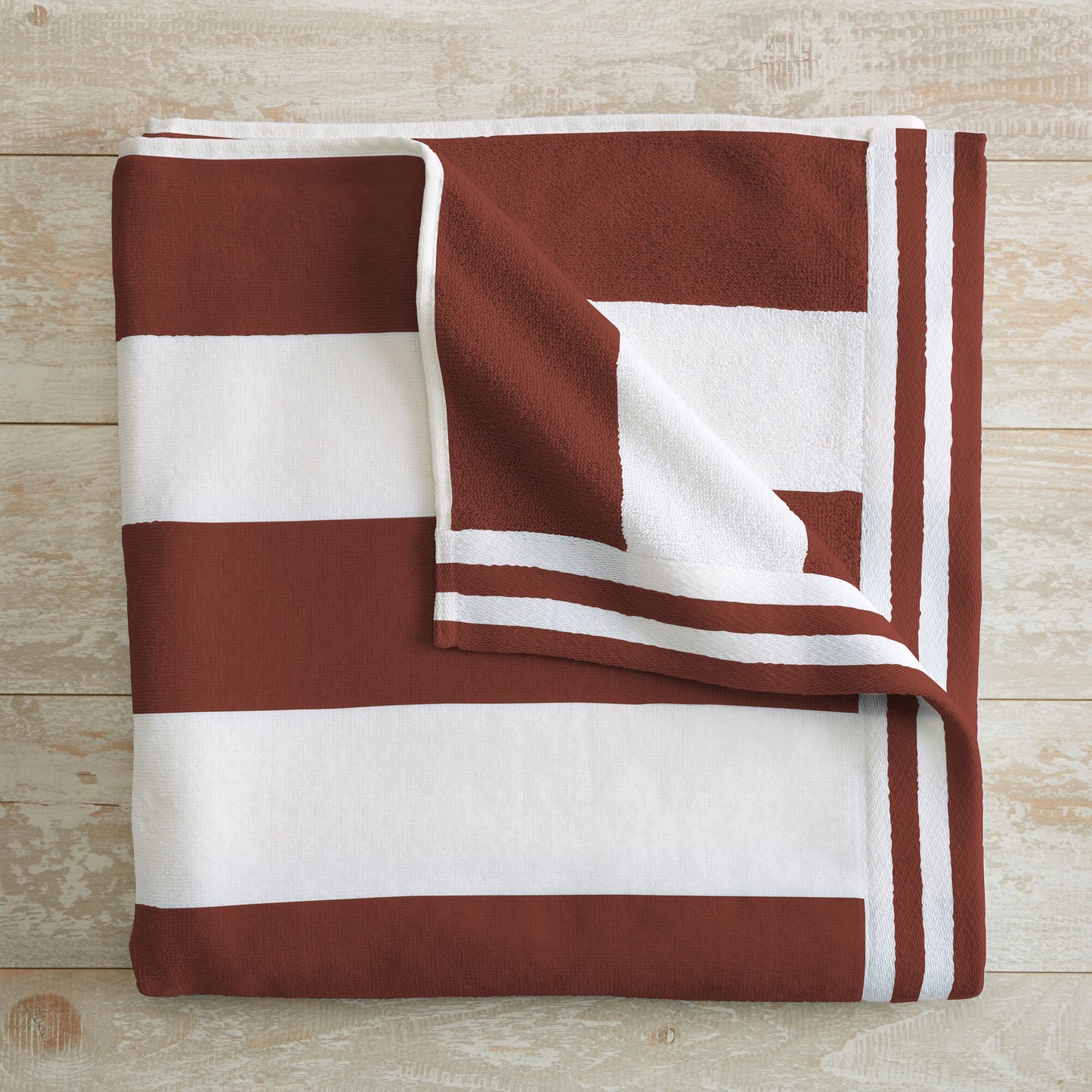 Striped Cabana Beach Towel and Soft Pastel Colors