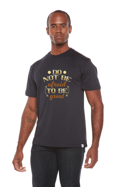 Do Not Be To Be men's bamboo viscose organic cotton graphic tee, black Spun Bamboo on Tampa Home & Garden Store