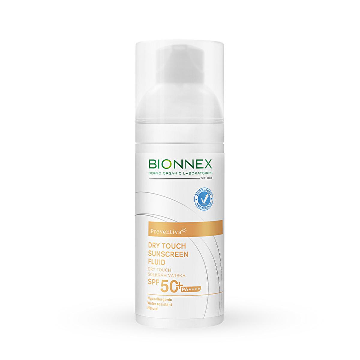 BIONNEX Preventiva Dry Touch Sunscreen Fluid SPF 50+ PA++++, non-greasy for sensitive skin on Tampa Home & Garden Store