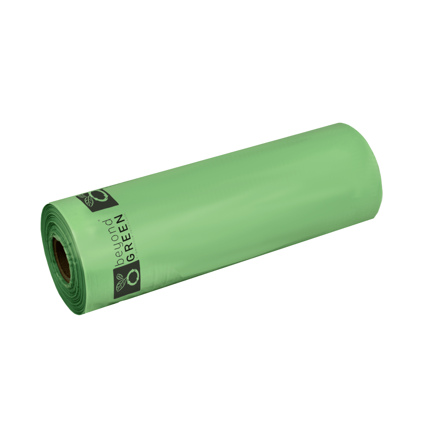 sacs à déjections canines beyondGREEN – Format vrac – 200 sacs en rouleau avec mandrin – Fabriqués aux États-Unis, anti-fuites, rouleaux pliés