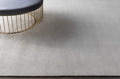 Donegal Carpet rug in light gray with subtle ribbed texture on Tampa Home & Garden Store