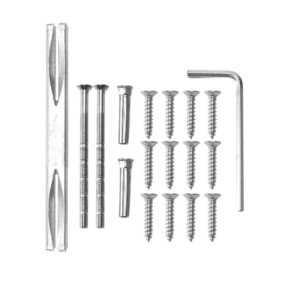 Door handle set stainless steel interior lever with latch by Stevvex ST50DE3028YBE on Tampa Home & Garden Store