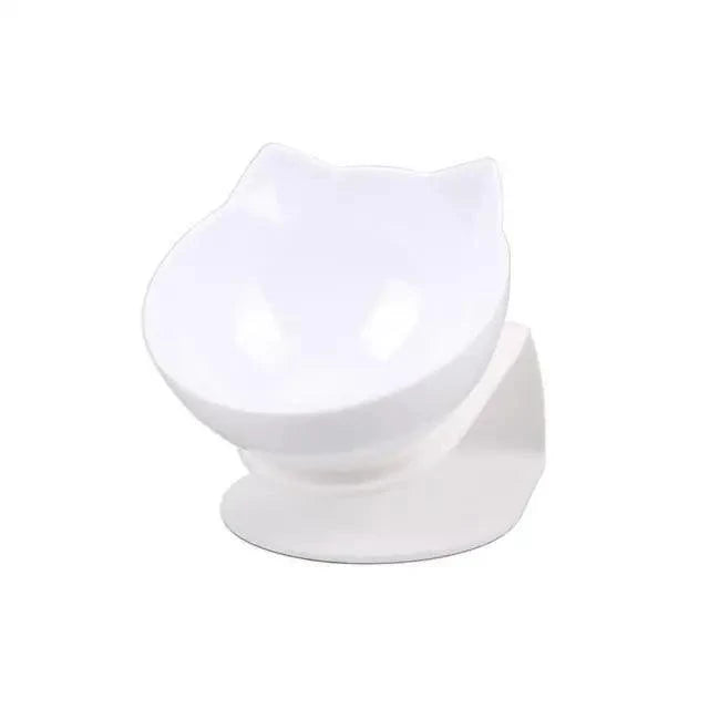 Double Non Slip Cat Bowls and Silicone Mat by Stevvex, cat-shaped bowls on silicone mat on Tampa Home & Garden Store