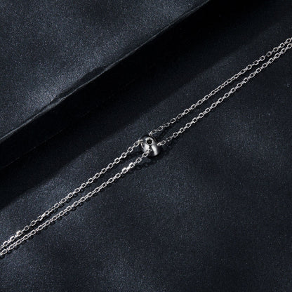 925 Sterling Silver Moissanite Bracelet for Women by Bids.com, white gold plated double chain on Tampa Home & Garden Store