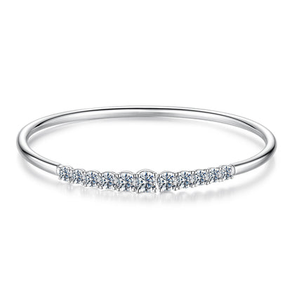 Bracelet 925 Sterling Silver & Moissanite, 0.5cm stones for women, by Bids.com on Tampa Home & Garden Store
