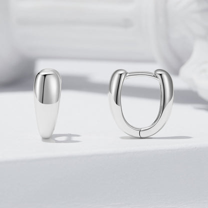 925 Sterling Silver Oxidized Earrings 2pc hoop stud pair for women on Tampa Home & Garden Store on Tampa Home & Garden Store