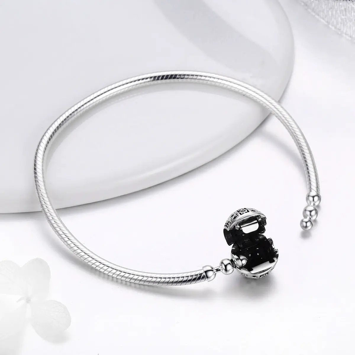 Bracelet 925 sterling silver SCB, snake-chain style, size 17 for women, by Bids.com on Tampa Home & Garden Store