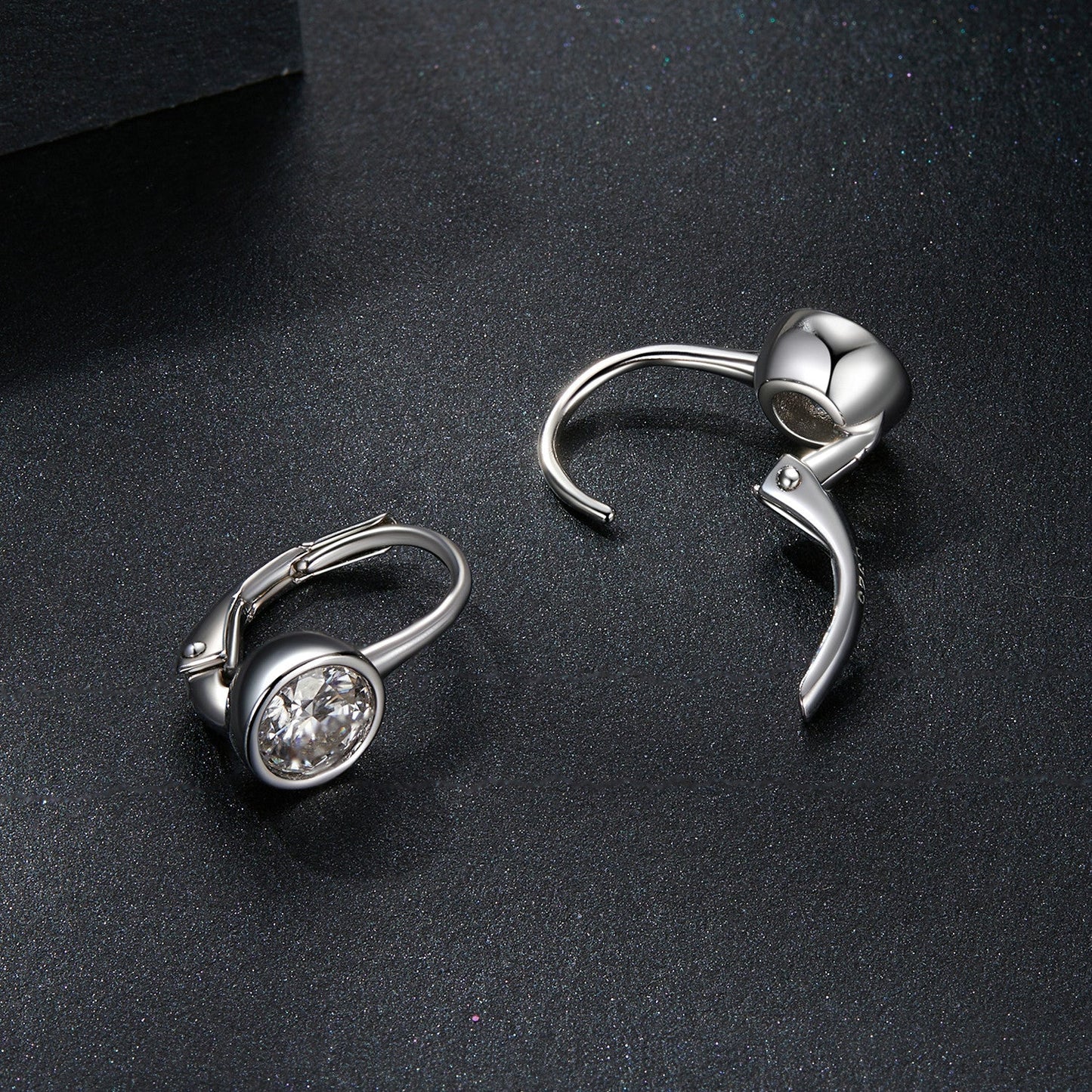 Earrings 925 sterling silver 0.50ct moissanite for women by Bids.com on Tampa Home & Garden Store