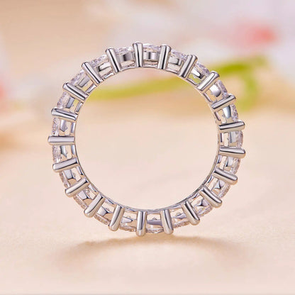Sterling silver moissanite ring 0.1ct, size 6 for women, by Bids.com on Tampa Home & Garden Store