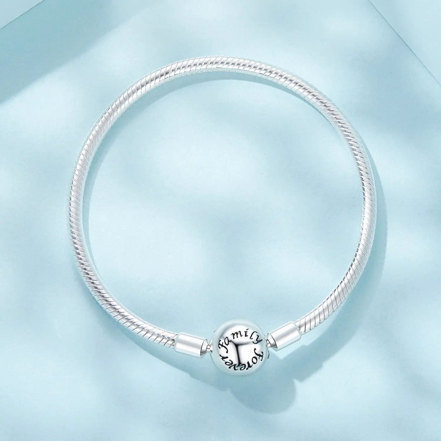 Bracelet 14.0mm 925 Sterling Silver oxidized silver white gold finish, women's snake chain on Tampa Home & Garden Store