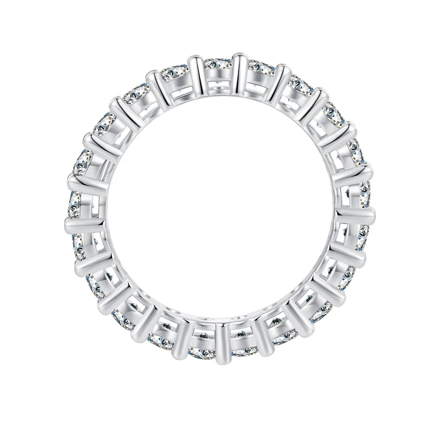 925 Sterling Silver Moissanite Ring 0.1ct size 6 for Women by Bids.com on Tampa Home & Garden Store