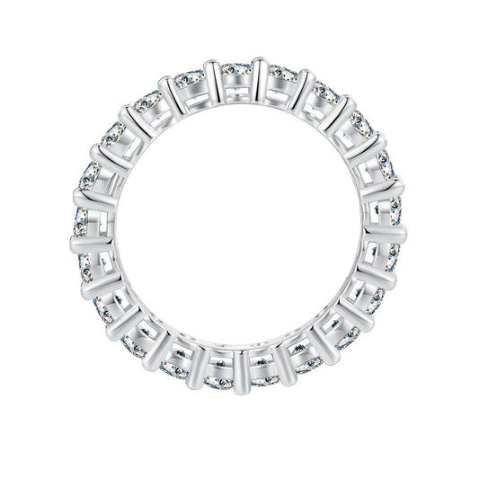 925 Sterling Silver Moissanite Ring 0.1ct size 6 for Women by Bids.com on Tampa Home & Garden Store