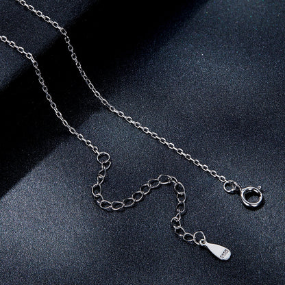 925 Sterling Silver 0.65ct Moissanite Necklace for Women by Bids.com, chain with lobster clasp on Tampa Home & Garden Store