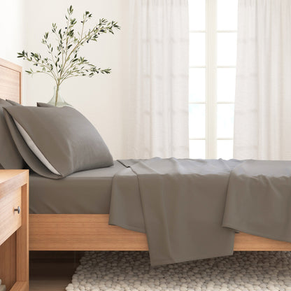 Soft and Natural Cotton Flannel Sheet Set