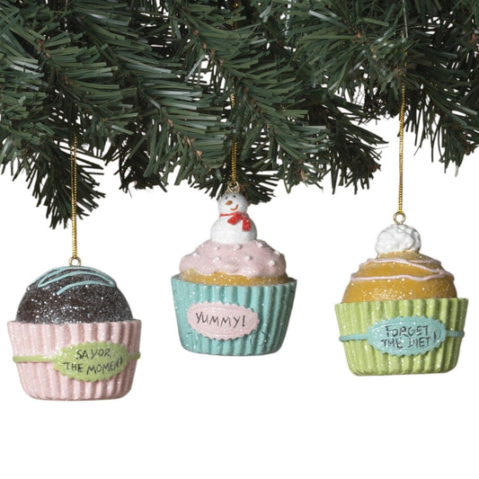 Pastel Cupcake Ornament - - Tampa Home & Garden Store