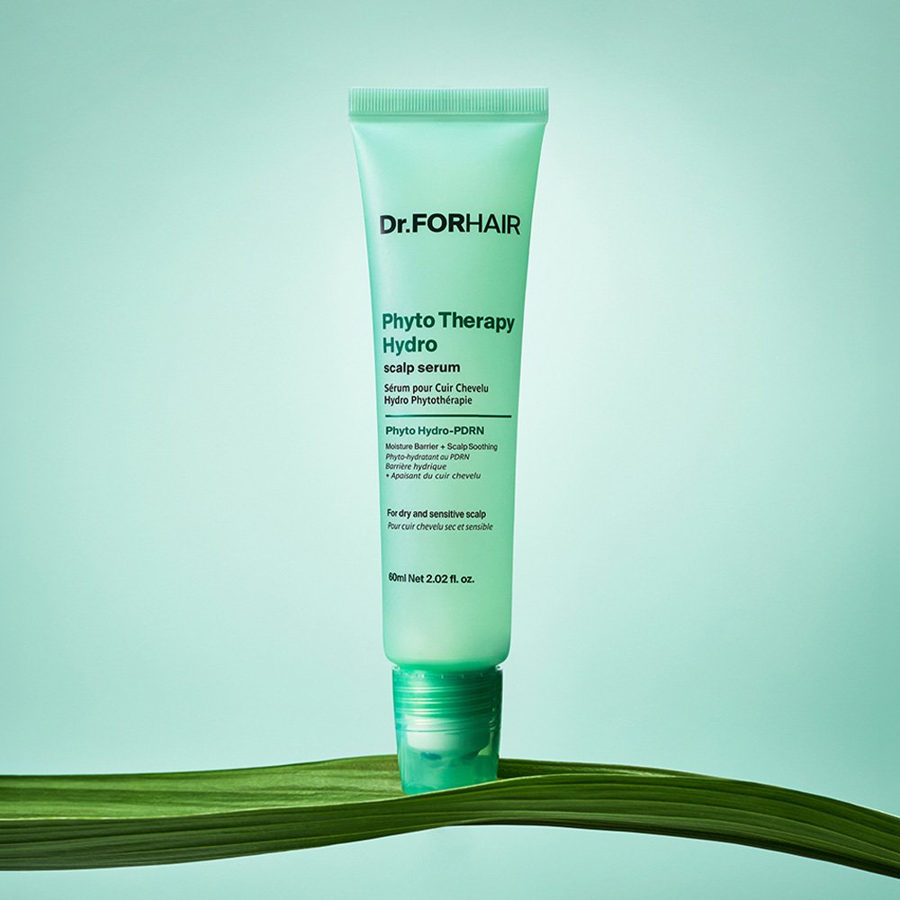 Dr.FORHAIR Phyto Therapy Hydro Scalp Serum 60ml mint green tube, Seoulia hair serum on Tampa Home & Garden Store