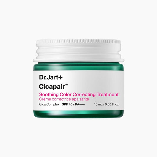 Concealer Dr.Jart+ Cicapair Soothing Color Correcting Treatment 15ml in green jar on Tampa Home & Garden Store