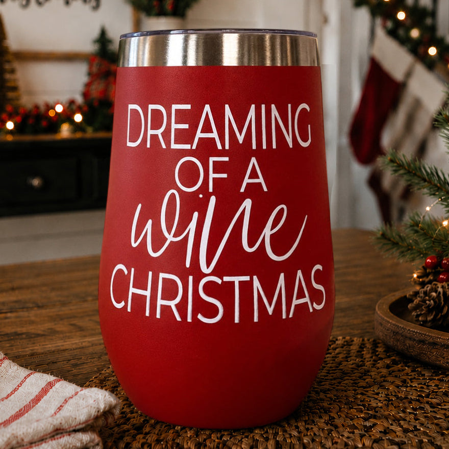 Dreaming of 17oz red Gia Roma tumbler with stainless steel lid on Tampa Home & Garden Store