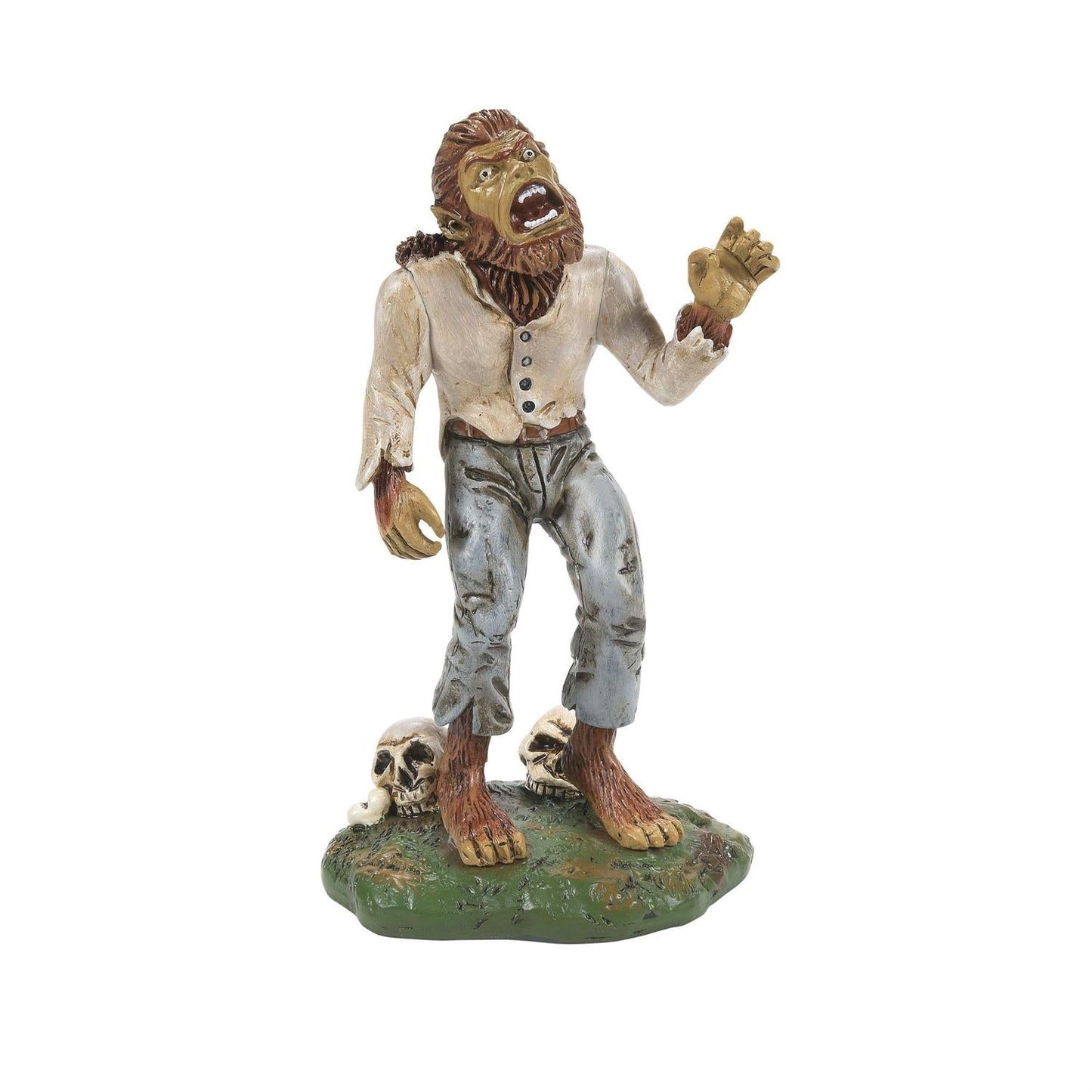 Accesorio para la aldea de Halloween de Wolfman's Howl
