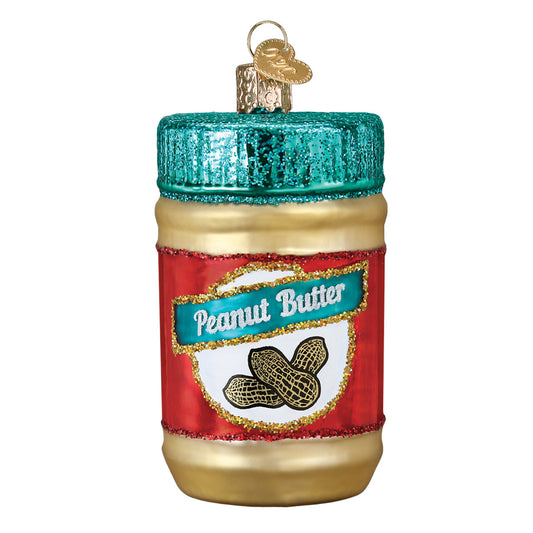 Peanut Butter Glass Ornament - Tampa Home & Garden Store
