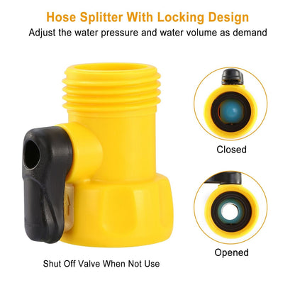 Outdoor Dog Water Fountain by Mercantile Mountain, yellow step-on activated pet water dispenser on Tampa Home & Garden Store
