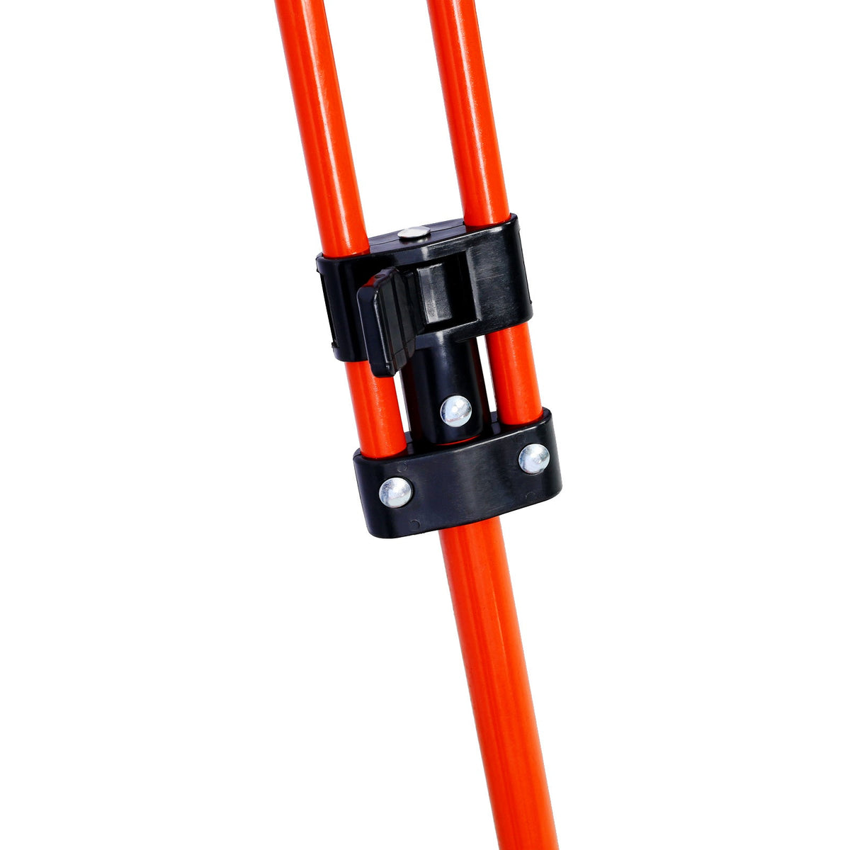 Rolling garden scooter frame with red tubular rails and black adjustable clamp on Tampa Home & Garden Store