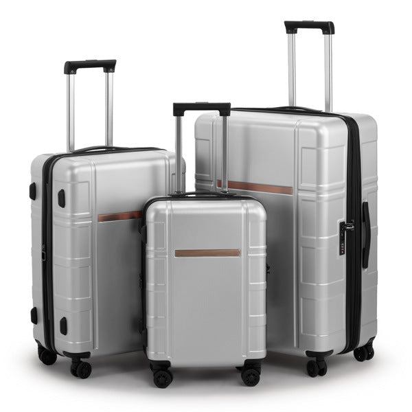 3pc expandable PC+ABS luggage set by Mercantile Mountain with TSA lock and spinner wheels on Tampa Home & Garden Store