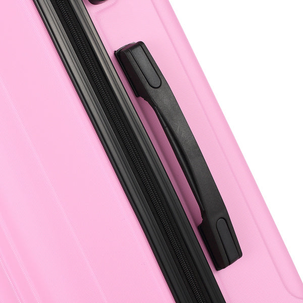 Pink 3-in-1 Multifunctional Large Capacity Travel Suitcase by Mercantile Mountain with zipper on Tampa Home & Garden Store