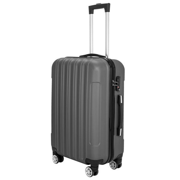 Mercantile Mountain 3-in-1 large-capacity hard-shell suitcase dark gray with spinner wheels on Tampa Home & Garden Store