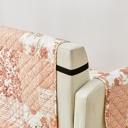 Reversible Floral Patchwork Furniture Cover