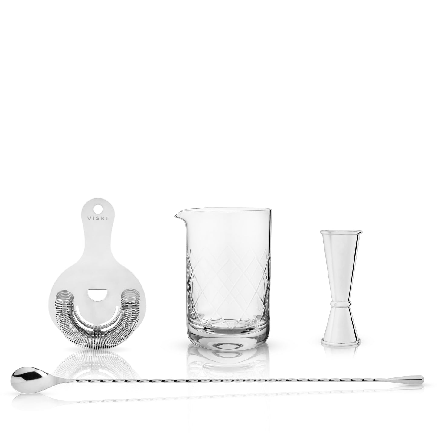 Harrison Barware Set With Glass And Jigger Kit