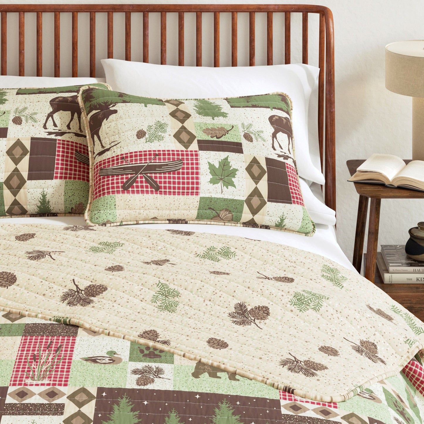 Wilder Collection Reversible Patchwork Quilt