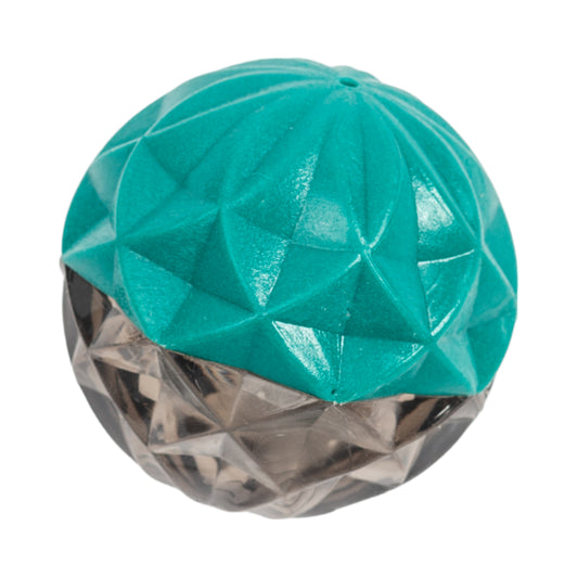 Country Living Geometric Textured Ball Dog Chew Toy, Interactive Rubber Toy for Mental Stimulation – Small - Tampa Home & Garden Store
