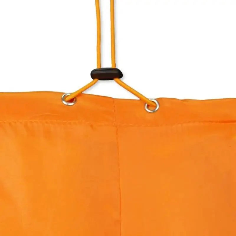 Stevvex orange faux PU leather bubble puffer jacket with drawstring hood and metal eyelets on Tampa Home & Garden Store