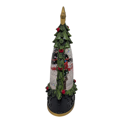 Lighted Tree Shimmer - 6 Inch - Snowman