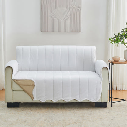 Velvet Furniture Protector And Elastic Cover