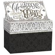 Kitchen Memories  Recipe Card Box