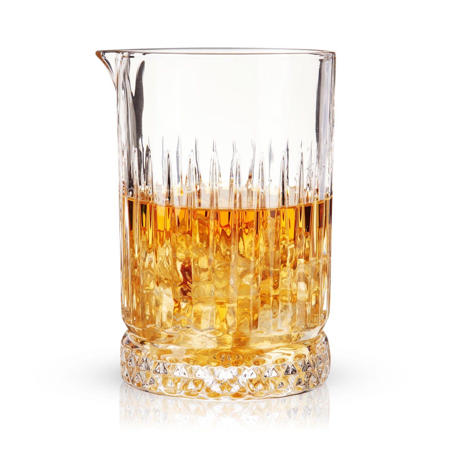 Professional Pedestal Crystal Mixing Glass