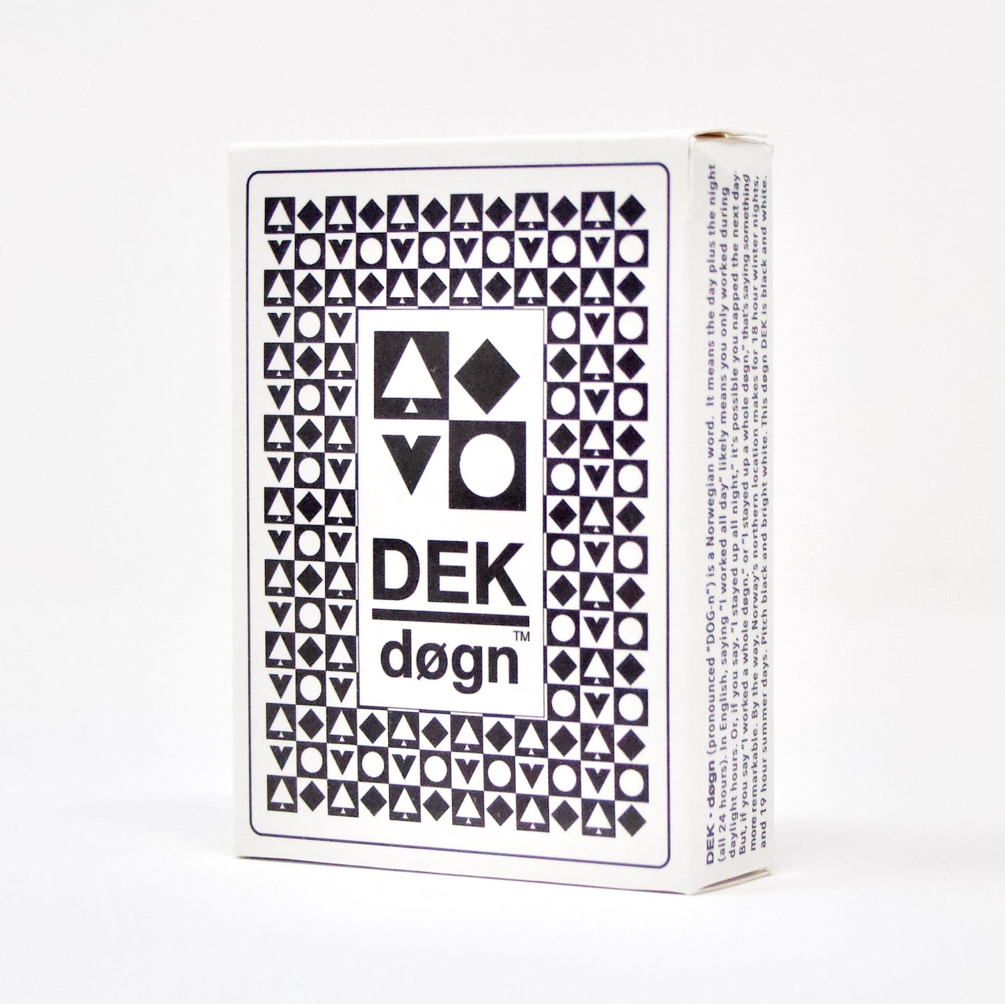 DEK of Cards: døgn (Norway) - Impeccably Designed Scandinavian Playing Cards