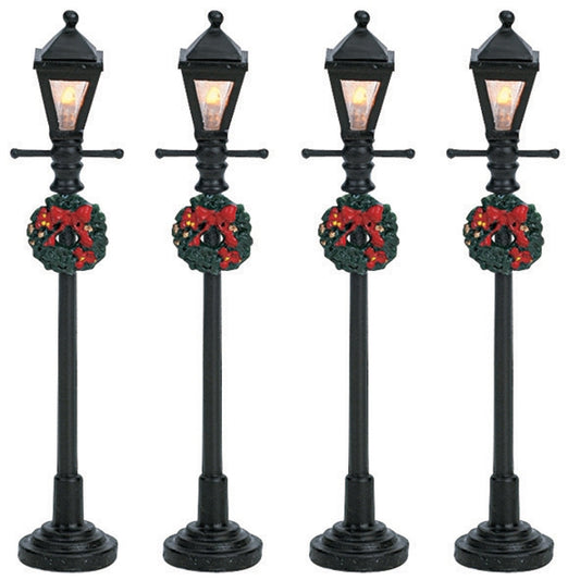 Village Gas Lantern Street Lamp - Set of 4 - Tampa Home & Garden Store