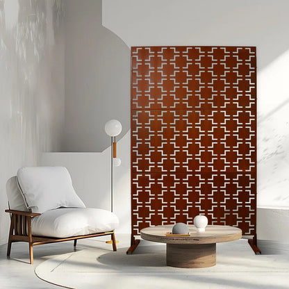 Sturdy Metal Outdoor and Indoor Privacy Screen