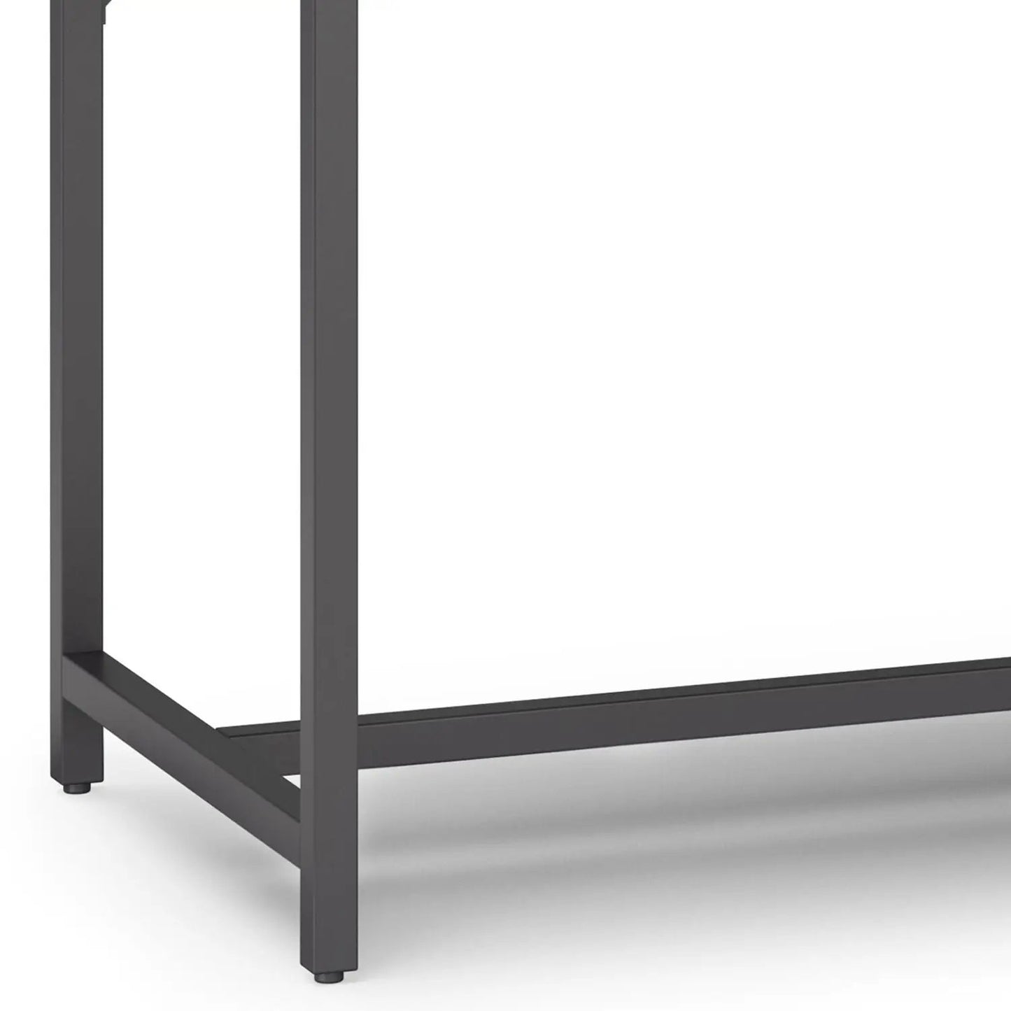Banting Wide Desk handcrafted writing desk with charcoal metal frame by Unique Piece Furniture on Tampa Home & Garden Store